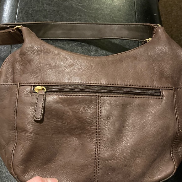 St. John's Bay Handbags - St Johns Bay Brown Leather Handbag